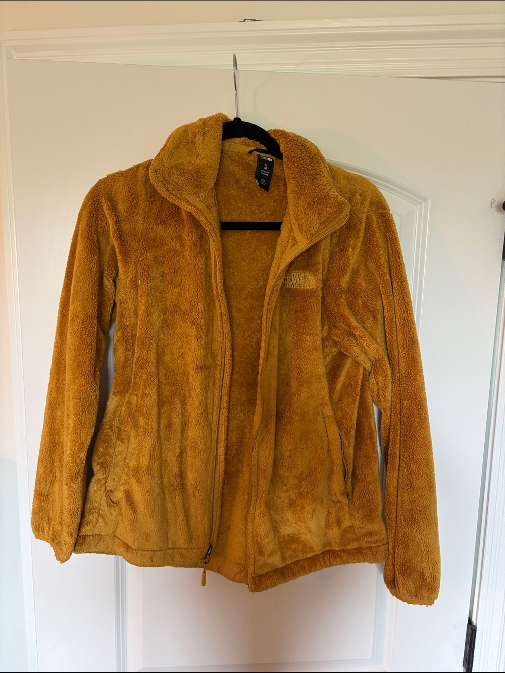 The North Face Women's Teddy Fleece Jacket - Mustard Yellow